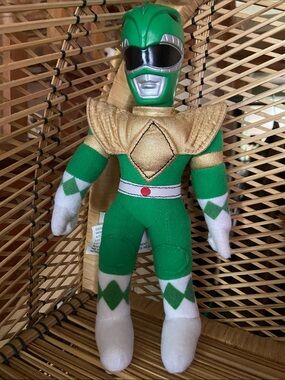 1993 Power Rangers ‘Tommy’ Green Power Ranger Plush & Vinyl Action Pall Figure 💚